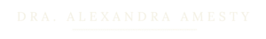 logo_dra_Alexandra_blanco