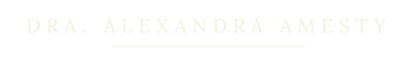 logo_dra_Alexandra_blanco